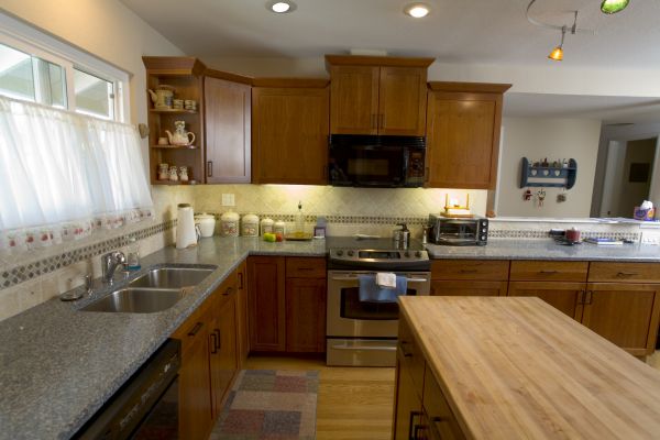 Cherry Cabinet Remodeling in Odessa