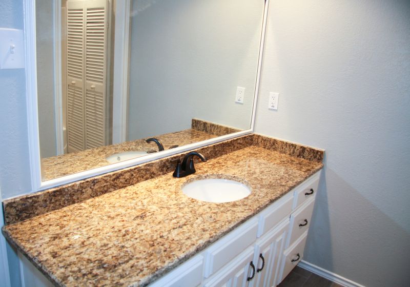 Elegant Bathroom Granite Vanity