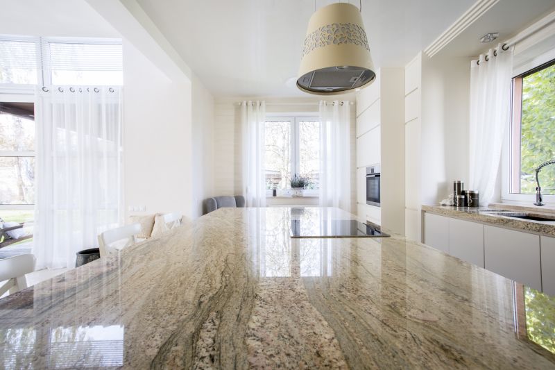 Granite Countertop with Unique Pattern